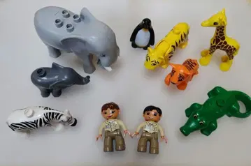 LEGO 레고 듀오 프로 동물원 동물 사육사