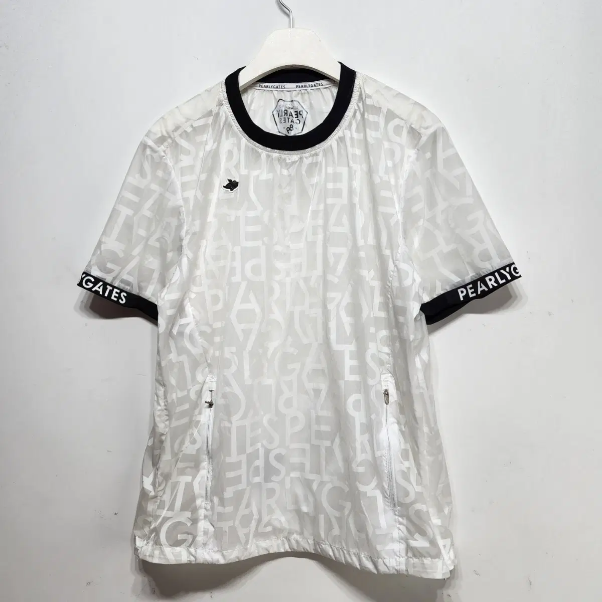 파리게이츠 PEARLY GATES 레터링 아노락 바람막이 XL