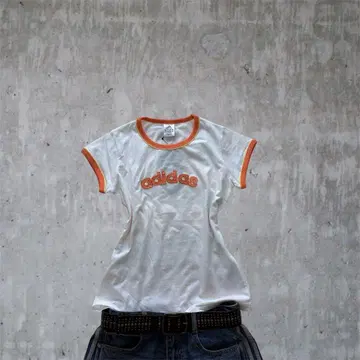 adidas y2k archive 피치 티셔츠 헤이세이 갸루 그런지 해외
