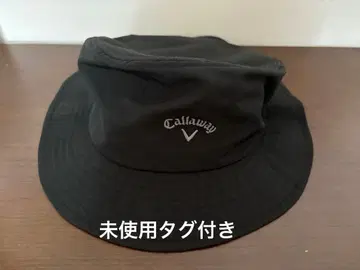 [미사용 택 포함] 캘러웨이 골프 여성용 버킷햇 블랙