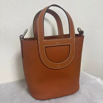 천연 가죽 토고 인더루프 18형 핸드백