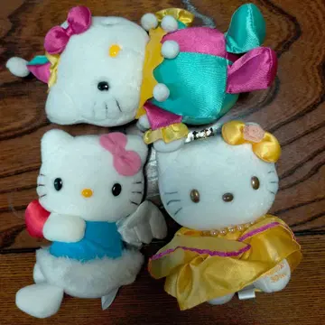 에이코 키티 천사 Hello Kitty 봉제 인형 3세트