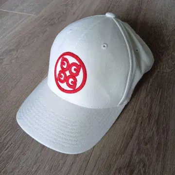G/FORE 골프 캡 화이트 레드