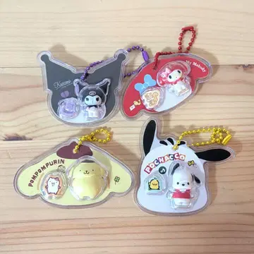 시크릿 포함 산리오 캐릭터즈 패키지 참 4종 세트