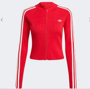 adidas Originals 쓰리 스트라이프 슬림 니트