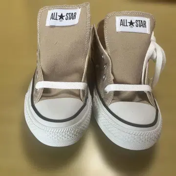 새상품 Converse All Star 로우컷 베이지 23.5cm