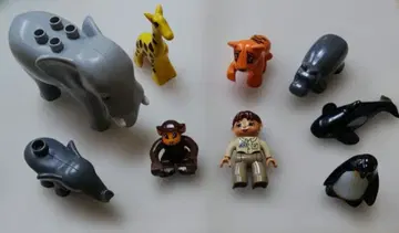 LEGO 레고 듀플로 동물원 동물 사육사