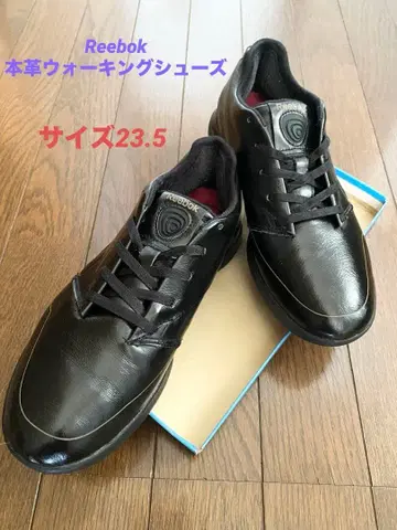 새상품급 Reebok 이지톤 가죽 스니커즈 23.5cm 워킹