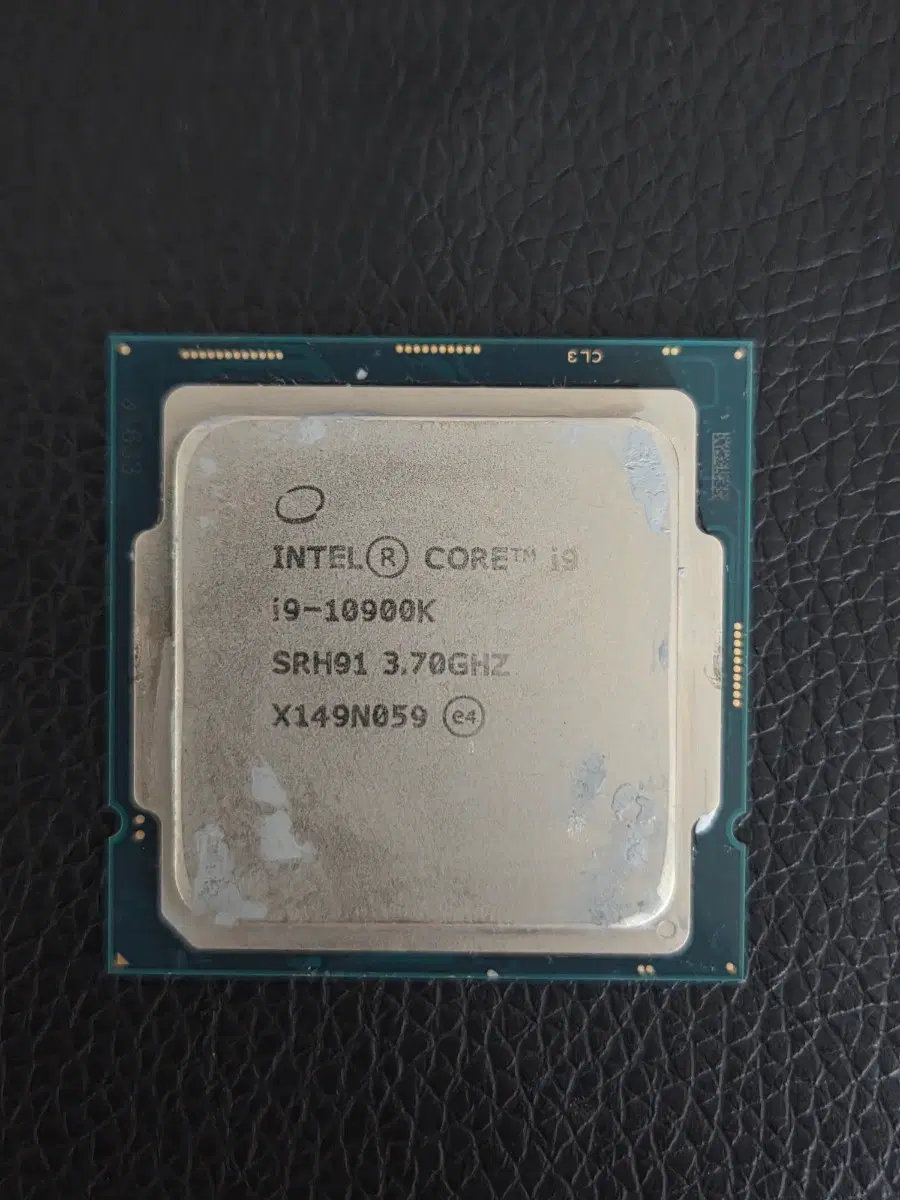 부산직 인텔 코어 i9-10900K CPU