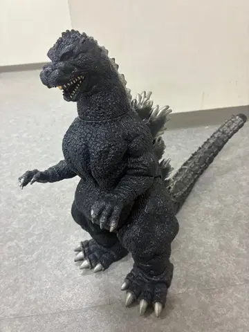 고질라 빅 사이즈 1991 BANDAI 당시물 소프트 비닐 경질 레트로