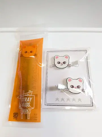 [ 현진 ] [ Jiniret ] StrayKids 볼펜 헤어 클립