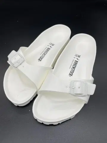 1175 BIRKENSTOCK 샌들 화이트 38 24.5cm