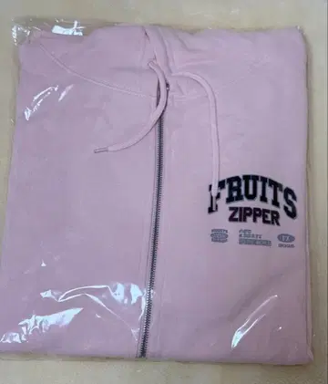 마츠모토 카렌 FRUITS ZIPPER 집업 후드티 핑크
