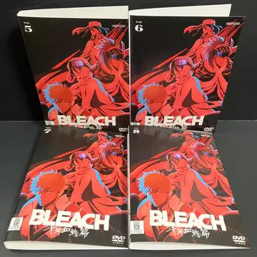 BLEACH 천년혈전편 vol.5~8 렌탈 DVD 애니메이션