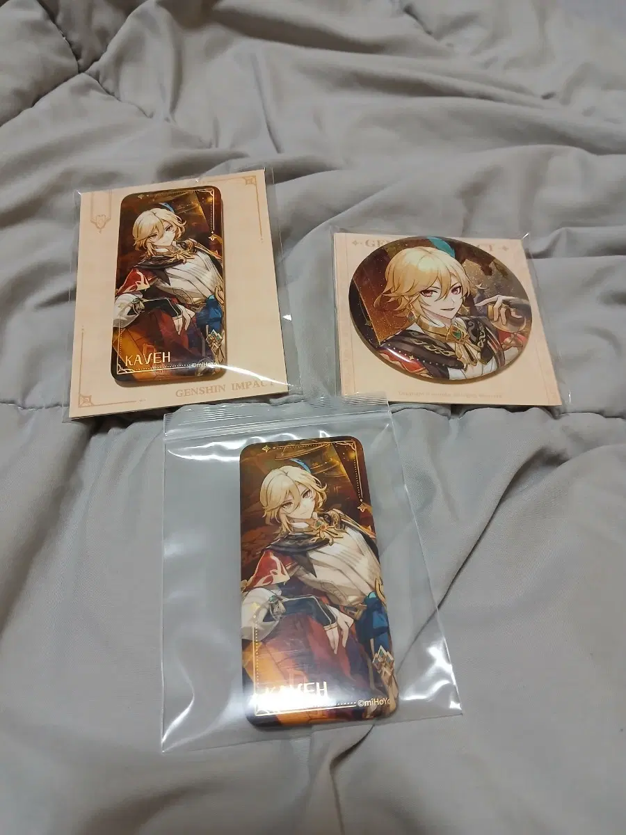 원신 카베 캔뱃지 일괄