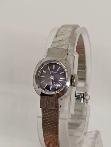 SEIKO 여성용 수동 와인딩 시계 21JEWELS 작동