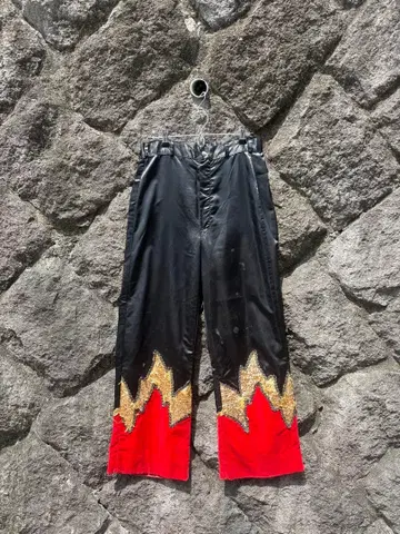 60s vintage costume pants spangle