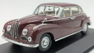 PAUL'S MODEL ART 1/43 MINICHAMPS BMW 502 리무진 다크 레드 022402