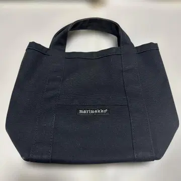 마리메꼬 캔버스 미니 토트백 블랙 가방