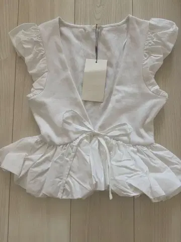 ZARA 벌룬 페플럼 상의 자라