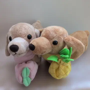 펫 파라다이스 강아지 미니어처 닥스 봉제 인형 후르츠