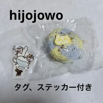 hijojowo 죠죠 고양이 스퀴즈 수플레 케이크 파랑 블루