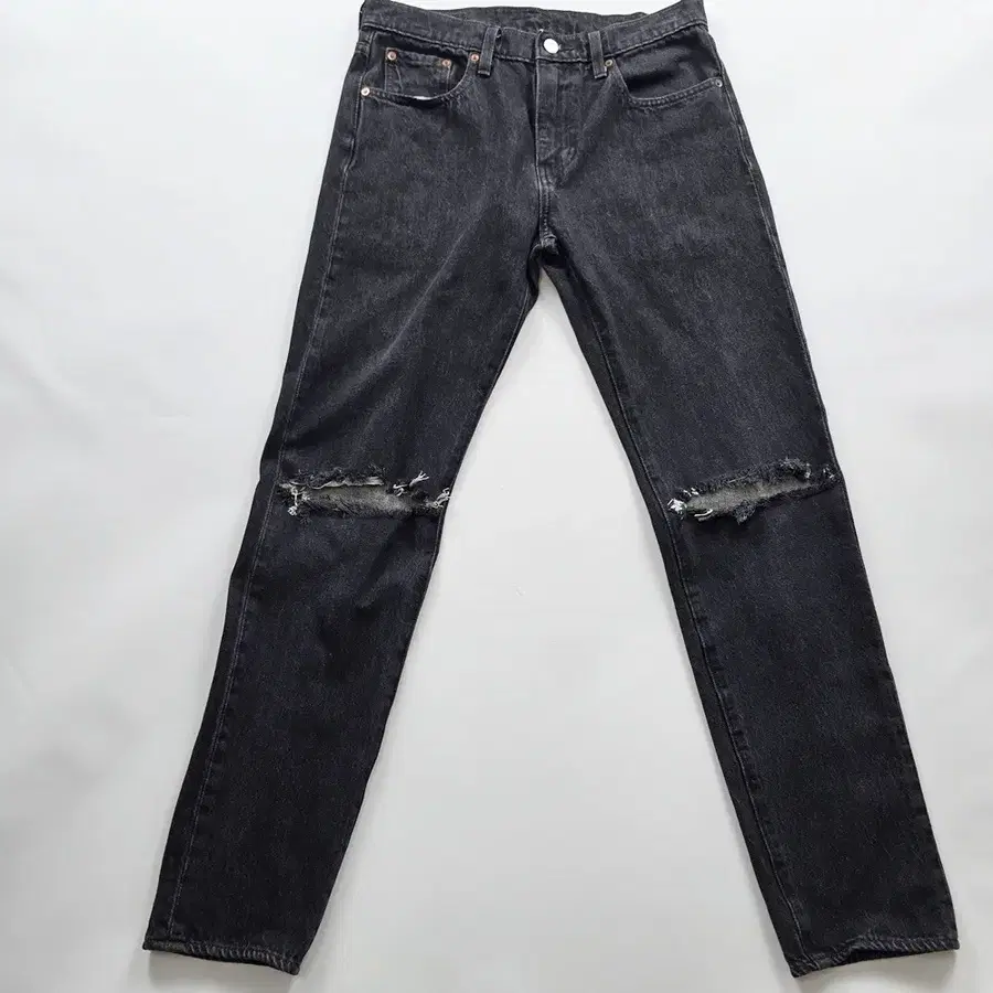 리바이스 청바지 511 흑청 찢청 데님팬츠 사이즈30 R6540