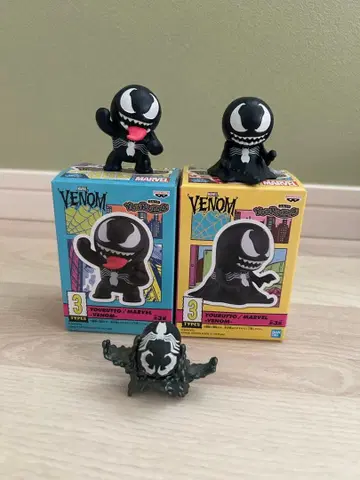 베놈 MARVEL VENOM YOURUTTO 피규어 3종 세트