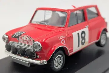 VITESSE 1/43 MORRIS COOPER S RALLYE M.CARLO 1968 #185 L067