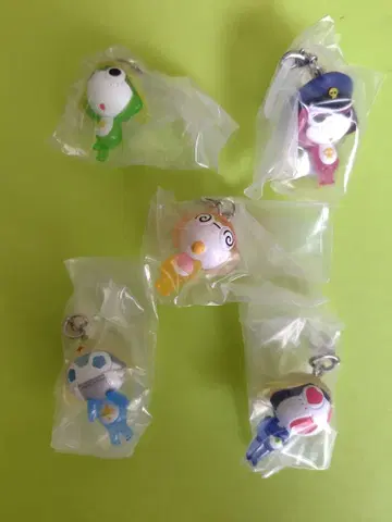 개구리 중사 케로로 치비케로 메지루시 액세서리입니다TM 전 5종