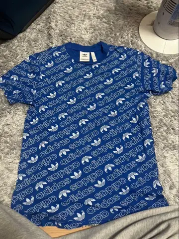 adidas Originals AOP T셔츠 블루