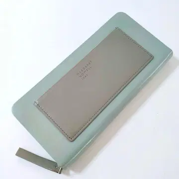B MARGARET HOWELL idea 장지갑 블루 그레이 미사용품