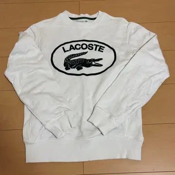 LACOSTE 라코스테 맨투맨 화이트