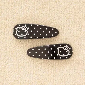LOWRYS FARM [ HELLO KITTY ] DOT 헤어핀 BLKDOT
