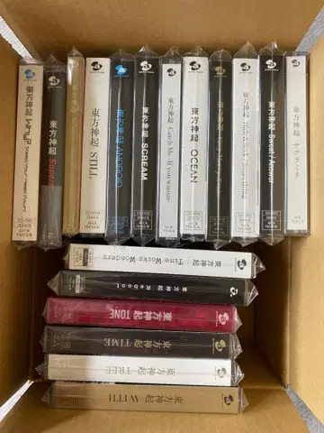 동방신기 싱글 앨범 [초회반] 묶음 판매