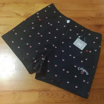 캘러웨이 골프 숏팬츠 하트 무늬 스트레치 새상품