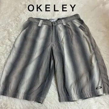OAKLEY 오클리 하프 팬츠 숏팬츠 스트라이프 패턴 사이즈 32