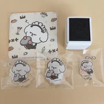 TXT 뿔바투 밤굿 카페 코스터