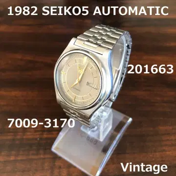 SEIKO5 AUTOMATIC 7009-3170 201663 역수입