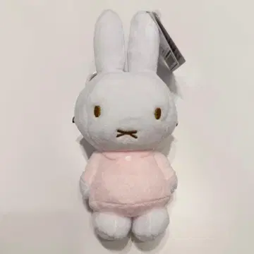 miffy 미피 봉제 인형 가마구치 파우치 핑크