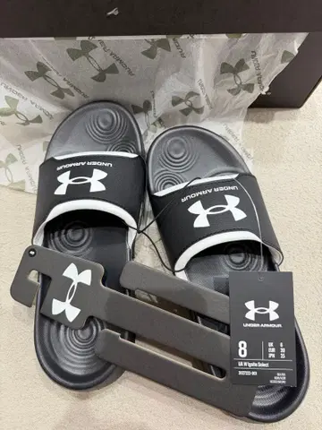 새상품 언더아머 샌들 UA 이그나이트 셀렉 블랙 25.0 경량