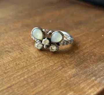 ANNA SUI SILVER925 나비 반지 8호