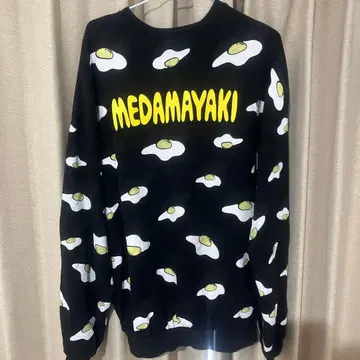 [ 가격 협상 가능 ] PUNYUS MEDAMAYAKI 계란 프라이 패턴 트레이닝복