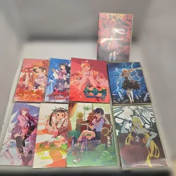 바케모노가타리 완전 생산 한정판 DVD 세트 + 카부키모노가타리 니시오 이신