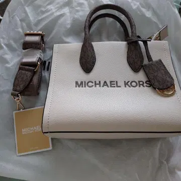 새상품 MICHAEL KORS 2way 핸드백 MK 시그니처 x 가죽