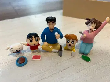 짱구는 못말려(크레용 신짱) 노하라 일가 단란 마스코트 5종 세트
