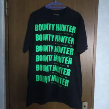 BOUNTY HUNTER T 블랙 바운티 헌터 사이즈 L 양면