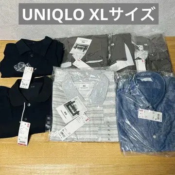 새상품 UNIQLO 여름 아이템 7벌 세트 XL 피케 셔츠 EG 콜라보 유니클로
