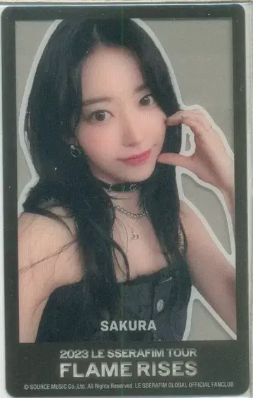 LE SSERAFIM 구매 혜택 SAKURA FLAME RISES JAPAN 혜택