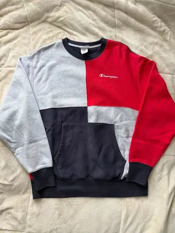 Champion REVERSE WEAVE 클레이지 패턴 맨투맨